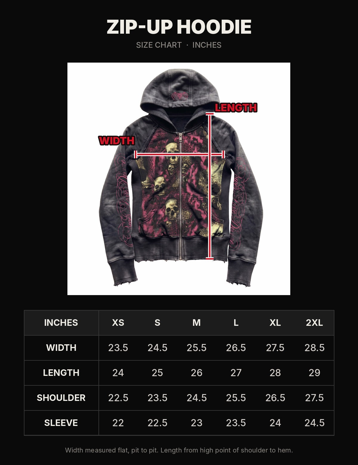 Passion Zip-up