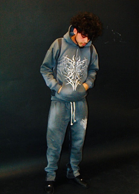 Midnight X Greycore sweatpants